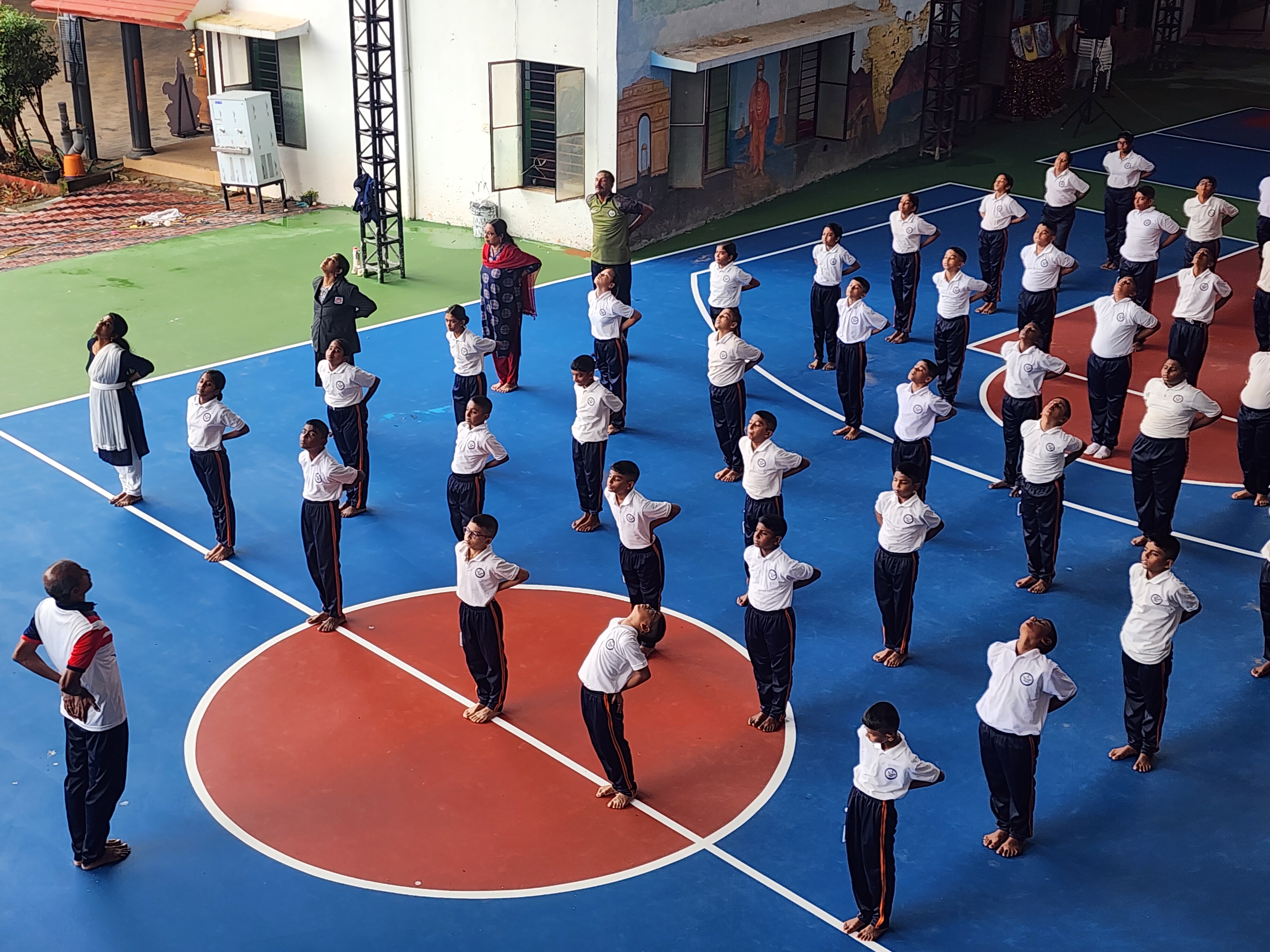 International Yoga Day — Vidyadhiraja Vidyapeetom Sainik School